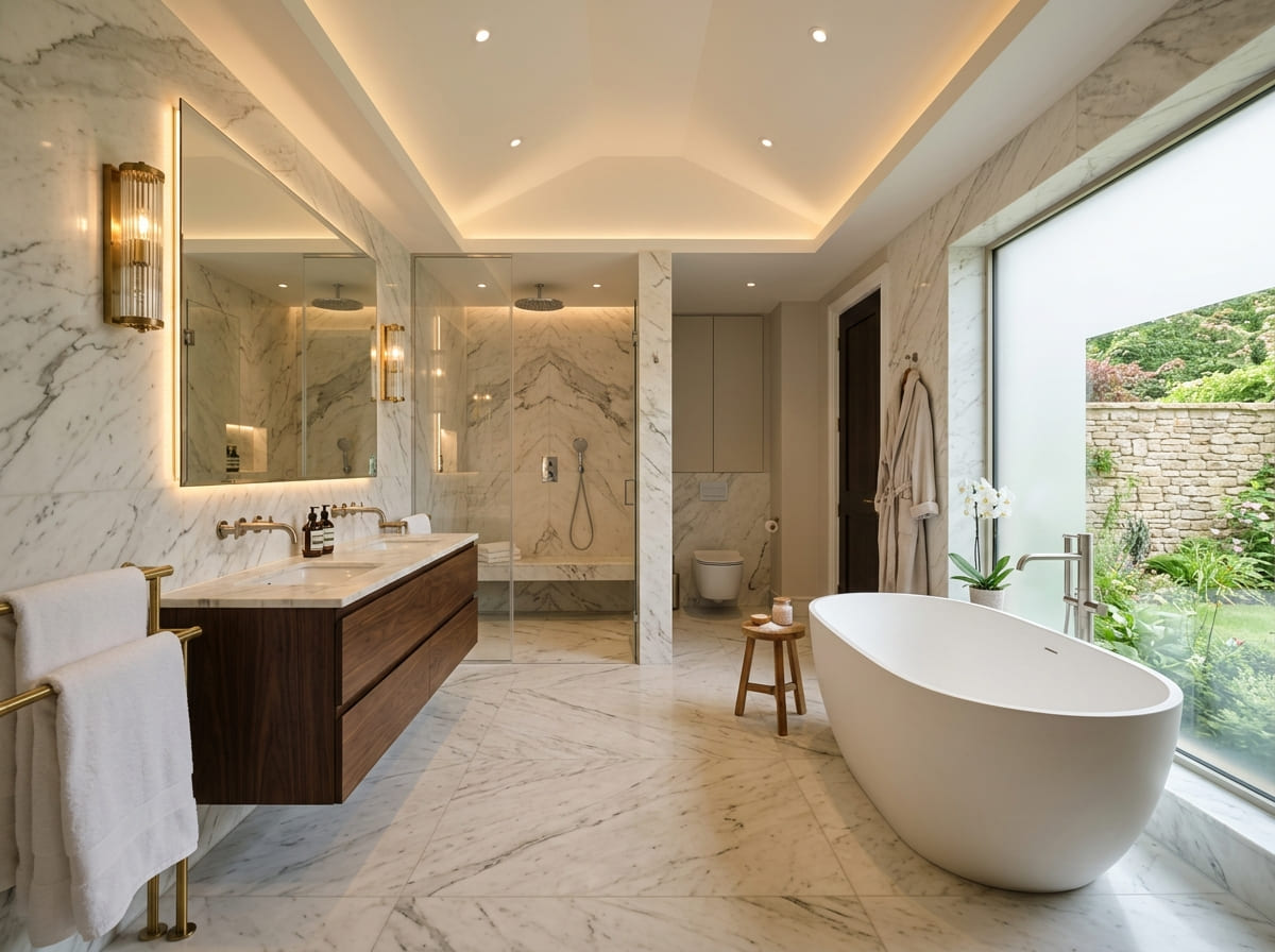 Custom Bathroom Renovation in Dike